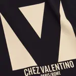 Футболка с принтом Chez Valentino, черный - фото 11