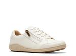 Кроссовки Clarks Bryianne Bayla Sneaker, Off White Leather - фото