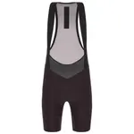 Шорты с нагрудником Santini Raggio, черный - фото