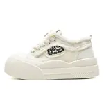 Низкие женские кроссовки JINDUN, Ecru - фото