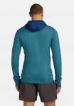 Толстовка icebreaker Zip-up sweatshirt, Topaz Atlantis Cb/Turquoise - фото 2
