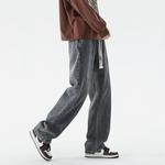 Джинсы Unisex Dnnnnx, синие (утепленные, на флисе) - фото 7