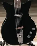 Акустико-электрогитара Danelectro Convertible Thinline - черная - фото 3