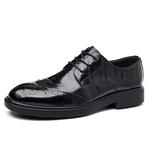 YEDANI Туфли мужские низкие, черные - фото