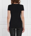 Футболка GUESS SS RN SHINY Regular Fit, черный - фото 4