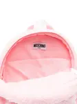 Рюкзак с плюшевым мишкой Moschino Kids, розовый - фото 4