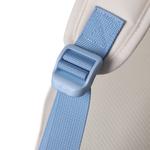 Детская сумка из полиэстера обычная бежево-желтая LINING YOUNG, бело-голубая - фото 5