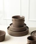 Коллекция посуды Celina Stone Lain, Brown Matte - фото 2