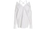 Рубашка женская белая Prada - фото