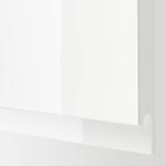 Фронтальная панель ящика, глянцевая белая, 40x20 см Voxtorp IKEA - фото 2