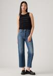Прямые джинсы RIBCAGE STRAIGHT ANKLE Levi's, темно-синий - фото 6