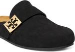 Сабо Mellow Mule Tory Burch, цвет Perfect Black/Gold - фото 4