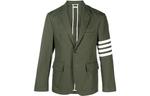 THOM BROWNE Мужской деловой костюм зеленый, Green - фото 3