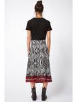 Длинные юбка Milan Kiss, черный/белый - фото 2