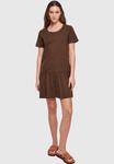 Платье из джерси Valance Urban Classics, коричневое - фото 7