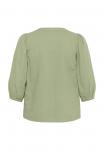 Блуза JOLANA Kaffe Curve, зеленый - фото 6