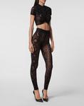 Леггинсы с высокой талией PHILIPP PLEIN, черный - фото 2