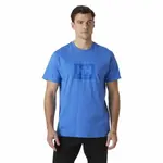 Футболка Helly Hansen Box T, синий - фото