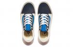 Обувь для скейтбординга Vans Old Skool унисекс, White/Blue - фото 3