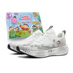 Низкие кроссовки унисекс Crayon Shinchan, White Gray - фото