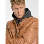 Кожаная куртка JCC "3102234", цвет Cognac - фото 3