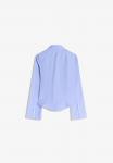 Блуза Bershka TAILORED WITH FLARED SLEEVES , Blue - фото 5