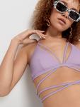 Топ бикини Lscn By Lascana GINA, сиреневый - фото 3
