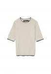 Футболка Vero Moda Basic T-shirt, Birch/Beige - фото 6