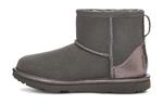 Кроссовки classic mini shine 'dark grey' Ugg, серый - фото 2