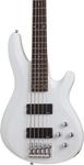 Басс гитара Schecter C-5 Deluxe 5-String Bass Guitar, Satin White - фото