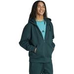 Толстовка с капюшоном все размеры Adidas, цвет aurivy - фото 4