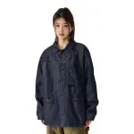 UNIQLO Куртка унисекс темно-синяя, Dark Blue - фото 4