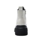 Ботинки Martin Boot женские Laorentou, бежевый/черный - фото 9