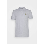 Рубашка-поло PLAIN Lyle & Scott, светло-серый меланж - фото 5