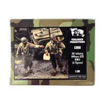 Офицеры пехоты США ETO WII, WWII - Assorted (1:35) - фото