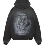 Графическая толстовка с принтом REPRESENT, черная - фото