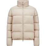 Пуховик женский бежевый Moncler - фото