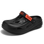 CariteSport Клоги унисекс черные, цвет Black - фото 2