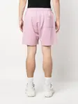 Шорты с вышитым логотипом MSGM, розовый - фото 4