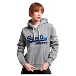 Худи Superdry Vintage Logo Athletic, серый - фото