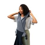 Слинг-переноска Moby easy-wrap в цвете charcoal/black Moby Wrap - фото 3