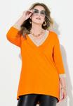 Топ MIAMODA Long sleeved top, Orange - фото 5