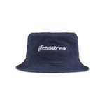 Панама с логотипом Pleasures Hyde, темно-синяя - фото