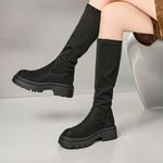 Сапоги женские черный Eblan - фото 3