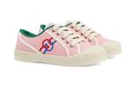 Кроссовки детские Gucci Skateboard, розовый - фото 2