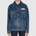 Куртка мужская темно-синяя Gucci, темно-синий - фото 3