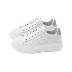 Женские низкие скейтерские кроссовки COMELY, экрю - фото 8