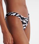 Бикини в полоску зебры The Attico, White/ Black - фото 5