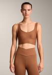 Бюстгальтер OYSHO PERFECT-ADAPT MEDIUM SUPPORT WITH CUPS, Camel - фото