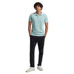 Поло Superdry Vint Destroy, синий - фото 4